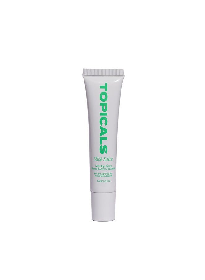 TOPICALS , Slick Salve Mint Lip Balm, Soothes & Hydrates, 0.5 Fl Oz - Image 1