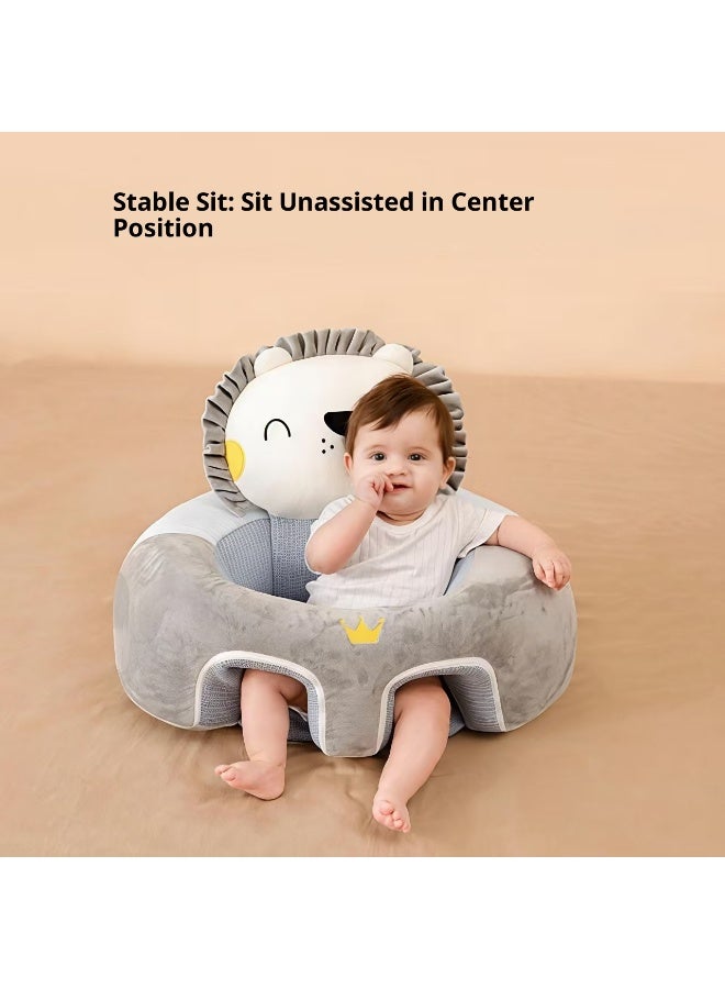 ChenDa Baby Sitting Support Seat Sofa, 3D ergonomic design, 100% grade A organic fabric, stable and no sagging, suitable for learning to sit, perfect for baby growth and development to learn sitting posture perfect toddler gift - Image 2