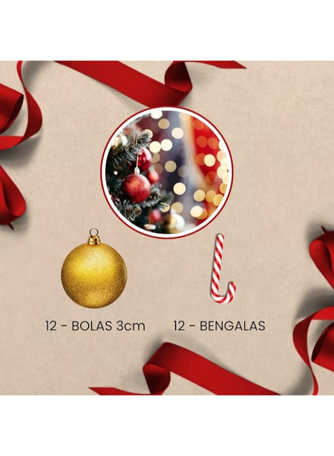 Complete 84-Piece Christmas Ornament Kit - Image 3