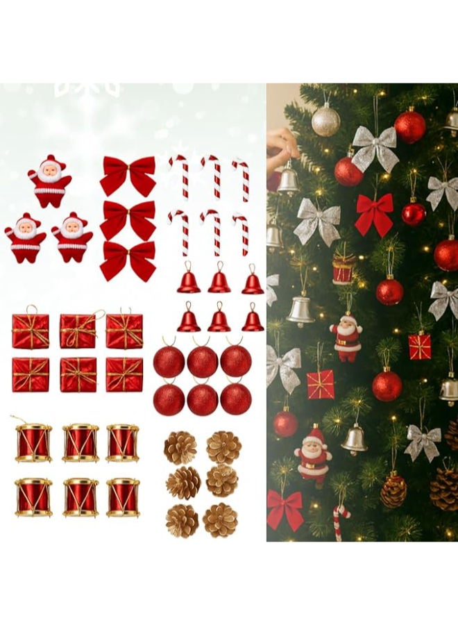 Complete 84-Piece Christmas Ornament Kit - Image 1