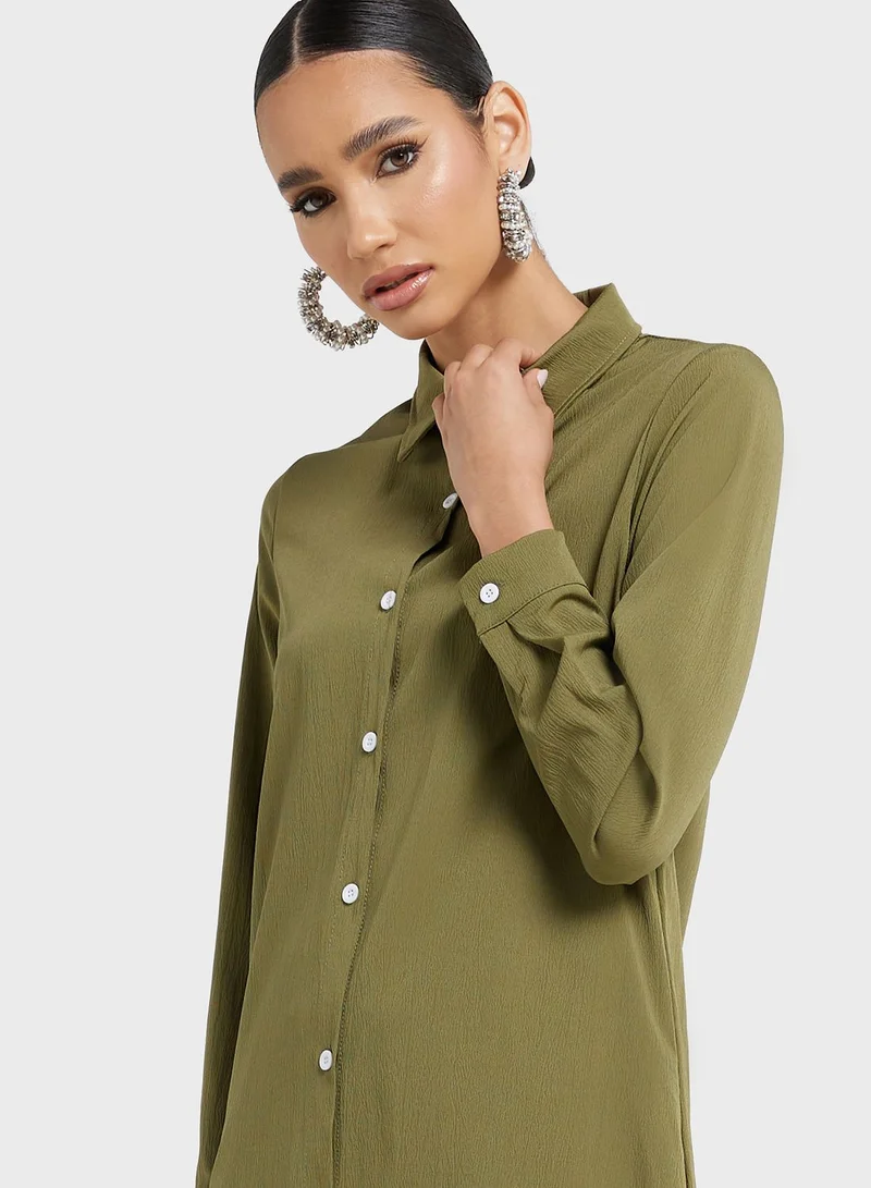 Khizana Longline Shirt And Pant Set