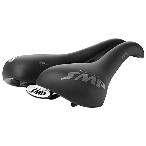 SMP Selle SMP TRK Saddle, Large, Black - Image 1
