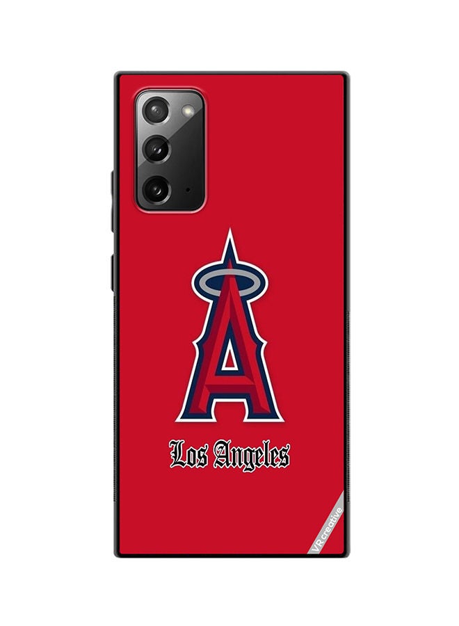 VR CREATIVE Protective Case Cover For Samsung Galaxy Note20 5G Los Angeles Design Multicolour - Image 1