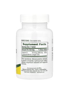 Natures Plus NaturesPlus, Water-Dispersible Vitamin D3, 10 mcg (400 IU), 90 Tablets  - Image 2