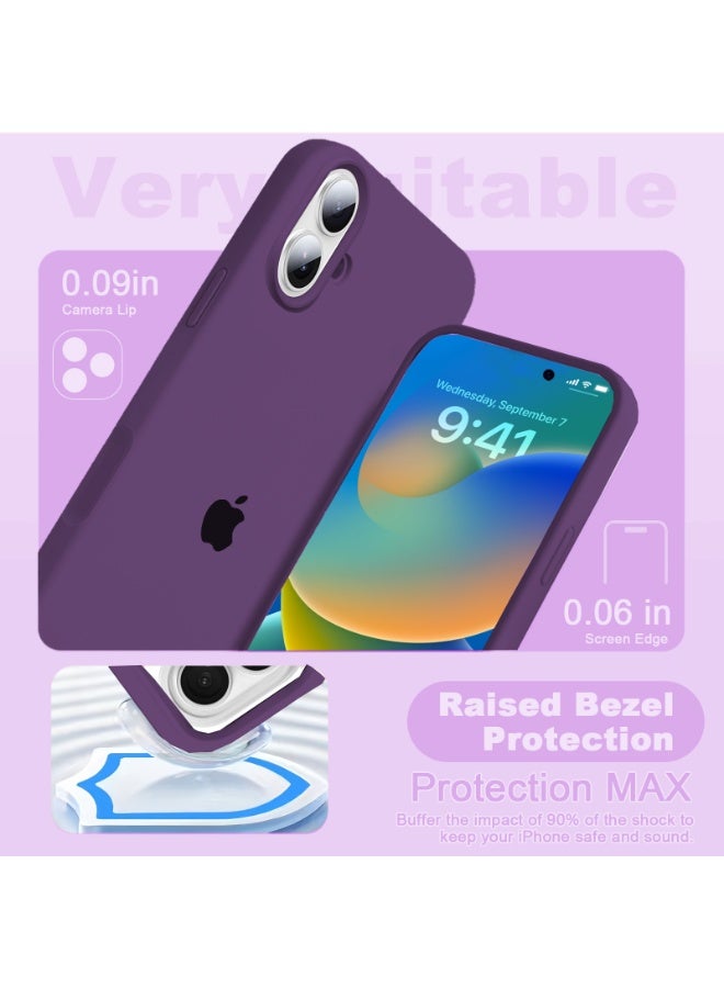 أوللاي آيفون 17 حالة واقية ، مادة السيليكون ، مقاومة للصدمات مع حماية عدسة الكاميرا وتغطية زر التحكم ، غطاء واقي للهاتف المحمول المضاد للصدمة ، متوافق مع إكسسوارات MagSafe - Image 4