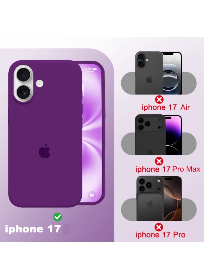 أوللاي آيفون 17 حالة واقية ، مادة السيليكون ، مقاومة للصدمات مع حماية عدسة الكاميرا وتغطية زر التحكم ، غطاء واقي للهاتف المحمول المضاد للصدمة ، متوافق مع إكسسوارات MagSafe - Image 2