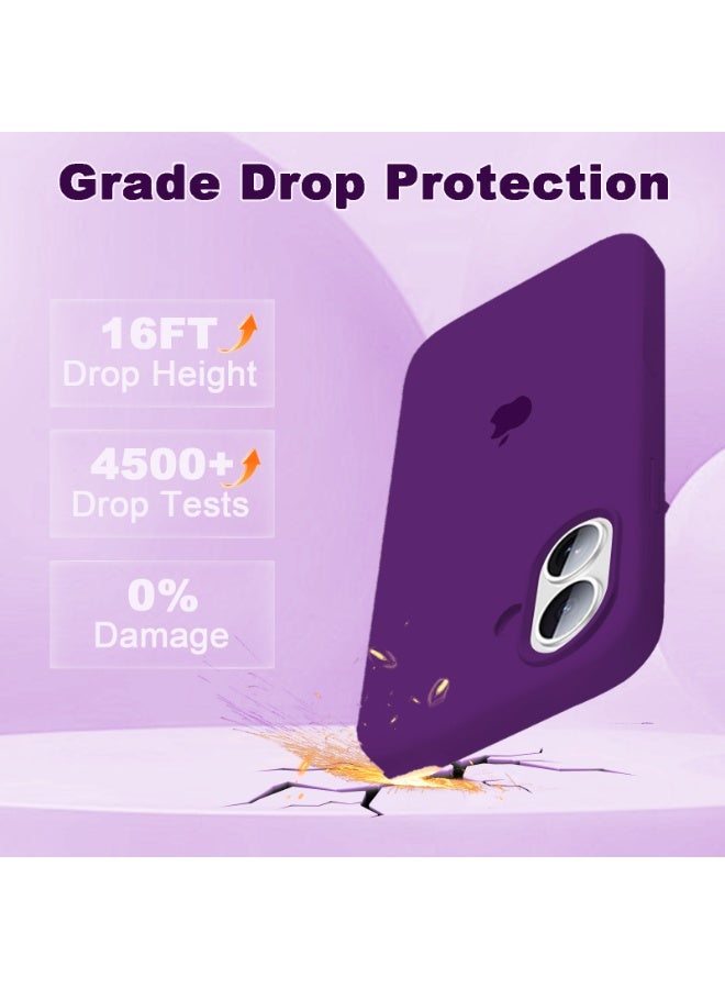 أوللاي آيفون 17 حالة واقية ، مادة السيليكون ، مقاومة للصدمات مع حماية عدسة الكاميرا وتغطية زر التحكم ، غطاء واقي للهاتف المحمول المضاد للصدمة ، متوافق مع إكسسوارات MagSafe - Image 3