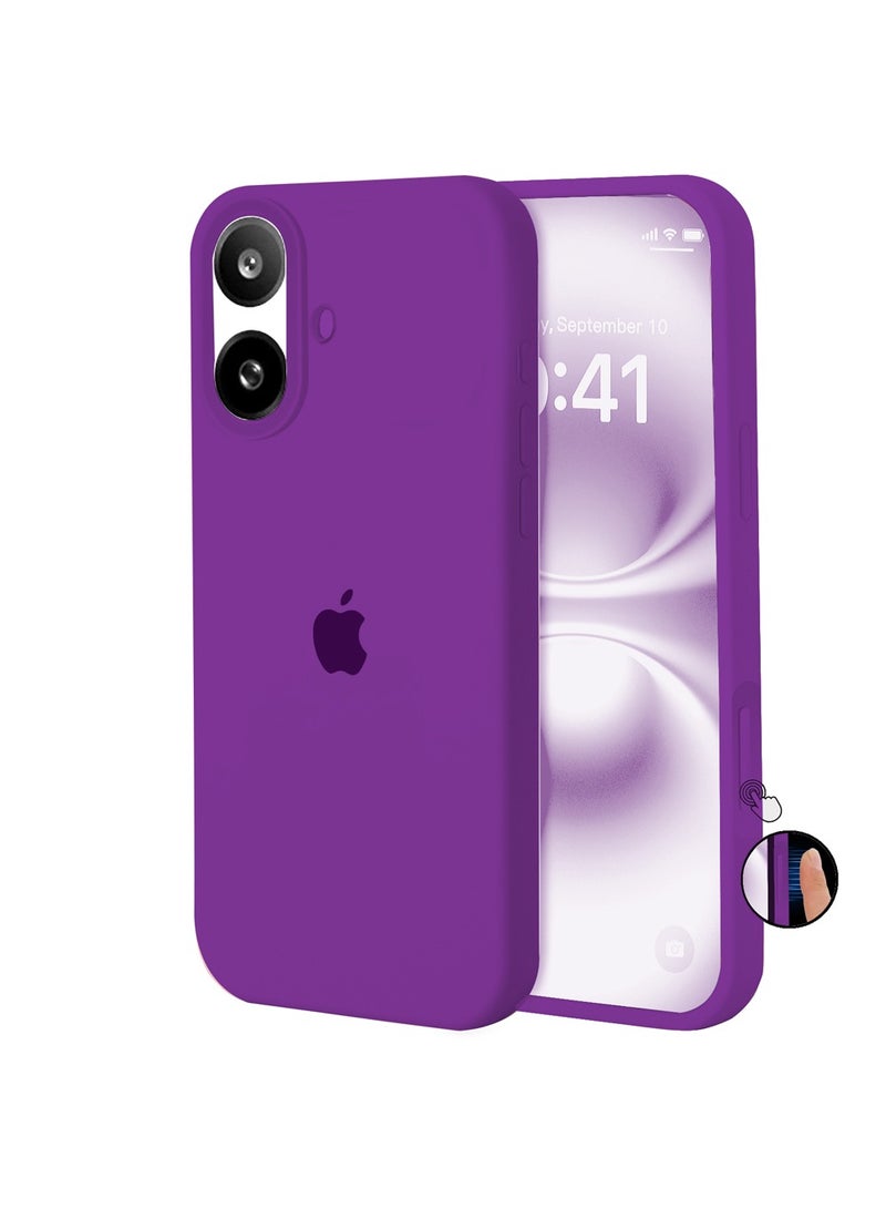 أوللاي آيفون 17 حالة واقية ، مادة السيليكون ، مقاومة للصدمات مع حماية عدسة الكاميرا وتغطية زر التحكم ، غطاء واقي للهاتف المحمول المضاد للصدمة ، متوافق مع إكسسوارات MagSafe - Image 1