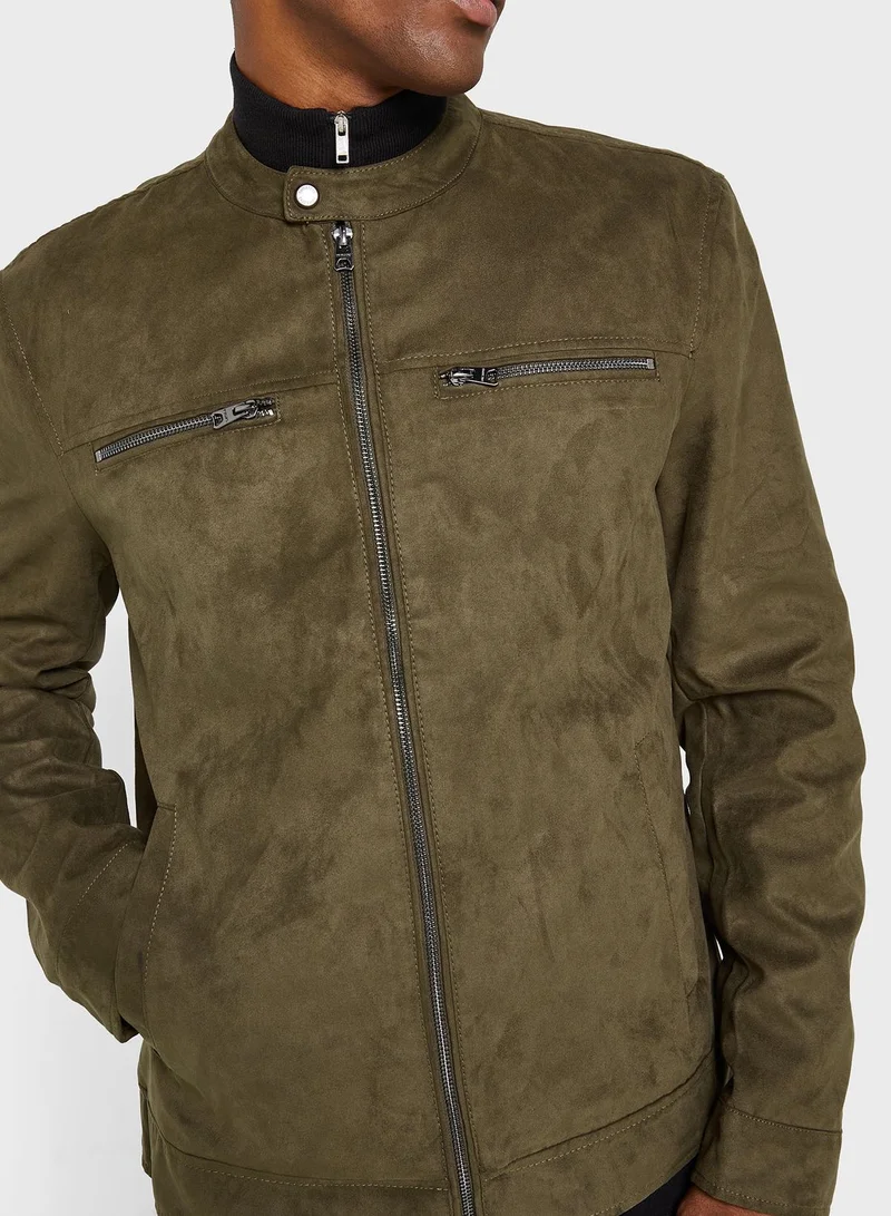 Only & Sons Zip Through Jacket