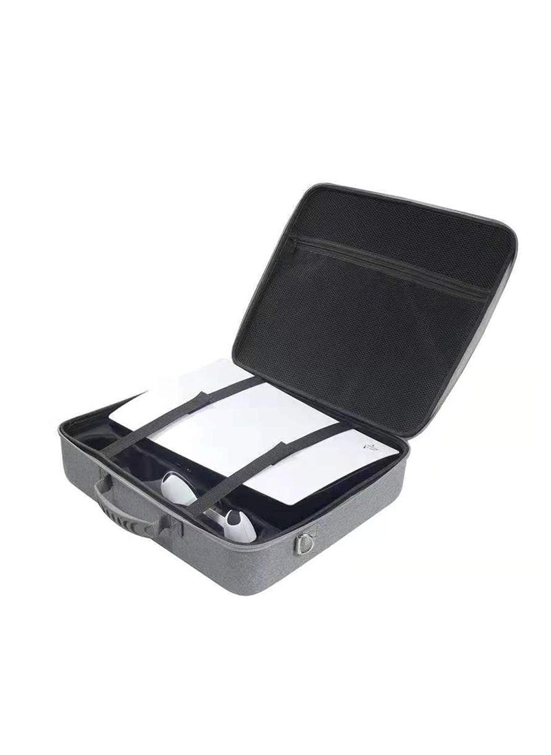 XICEN - Storage Bag for PS5, Carrying Case for PS5, Carrying Case Portable Waterproof Travel Bag Fits for PS5 Models Travel Case, Hard Shell Larger Capacity Case - Image 1