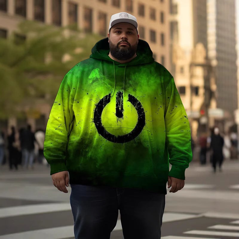 Summer Vest Home 3D Digital Printing Large Size Lks Regular Large Size Hooded Sweatshirt - Image 3