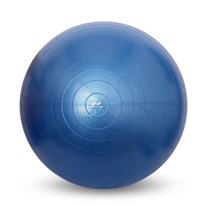 Nivia AntiBurst Gym Ball with Footpump - 75 CM - Image 5