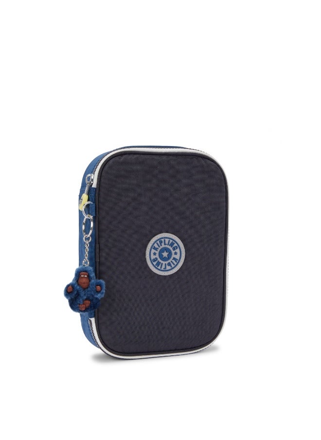kipling 100 Pens Large Kids School Pen Case Fantasy Blue  - Image 4