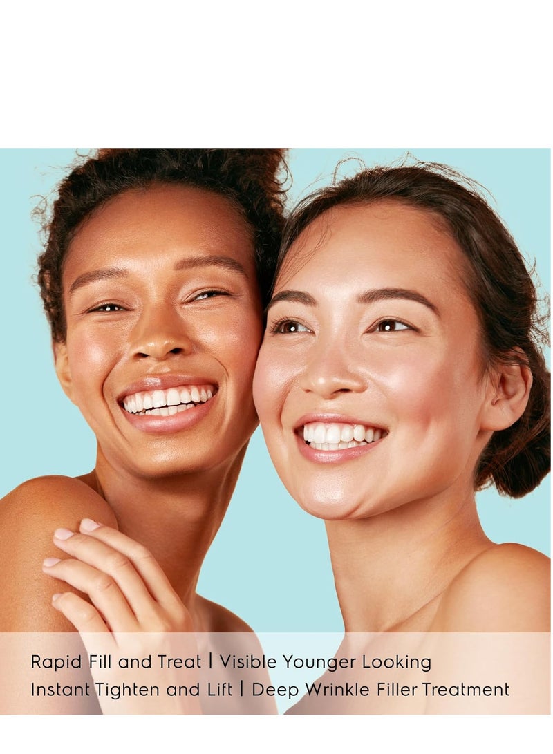 إيلهو كريم التجاعيد للوجه ، مصل مضاد للشيخوخة ، كريم شد البشرة للوجه ، كريم شد الوجه الفوري ، مزيل التجاعيد الفوري للوجه وحقيبة العين والرقبة - Image 2