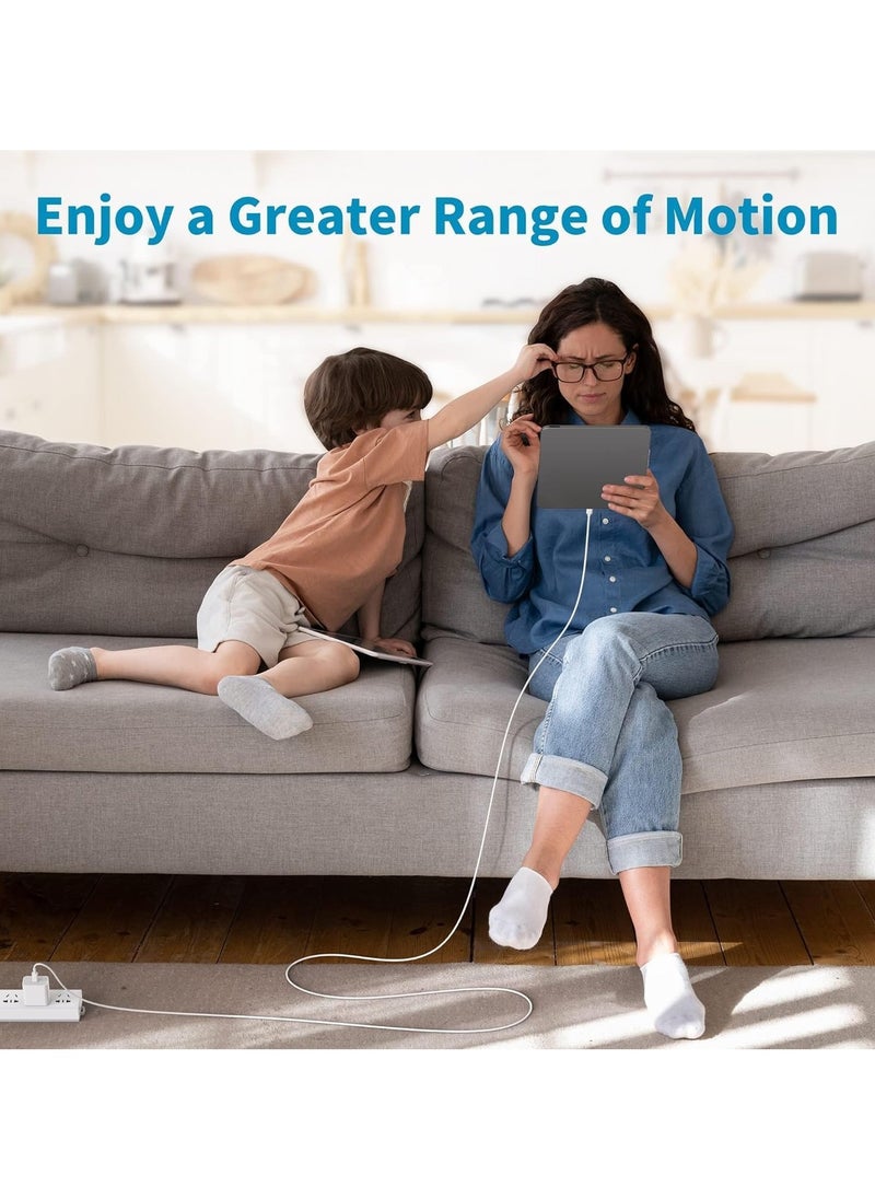 INFLUX (PACK OF 2) 2M USB C to USB C Cable 60W, Compatible with iPhone 15 Samsung S22 Note 20 iPad Pro MacBook Tablets, Huawei, Xiaomi, Vivo, Oppo etc  - Image 5