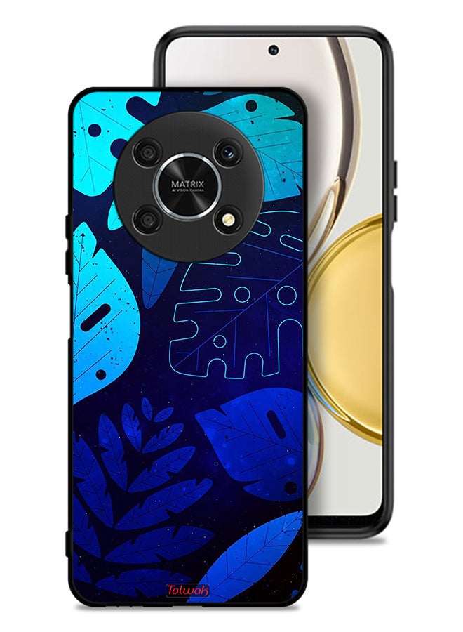 Tolwak Honor X9 5G Protective Case Cover Leaves Pattern - Image 1