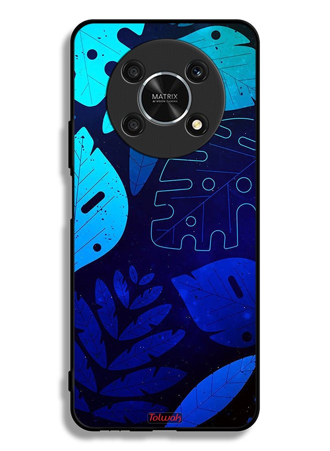 Tolwak Honor X9 5G Protective Case Cover Leaves Pattern - Image 2