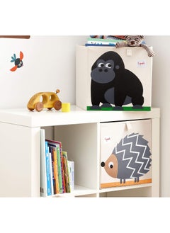 3 sprouts 3 Sprouts Cube Storage Box - Organizer Container for Kids & Toddlers, Gorilla  - Image 3
