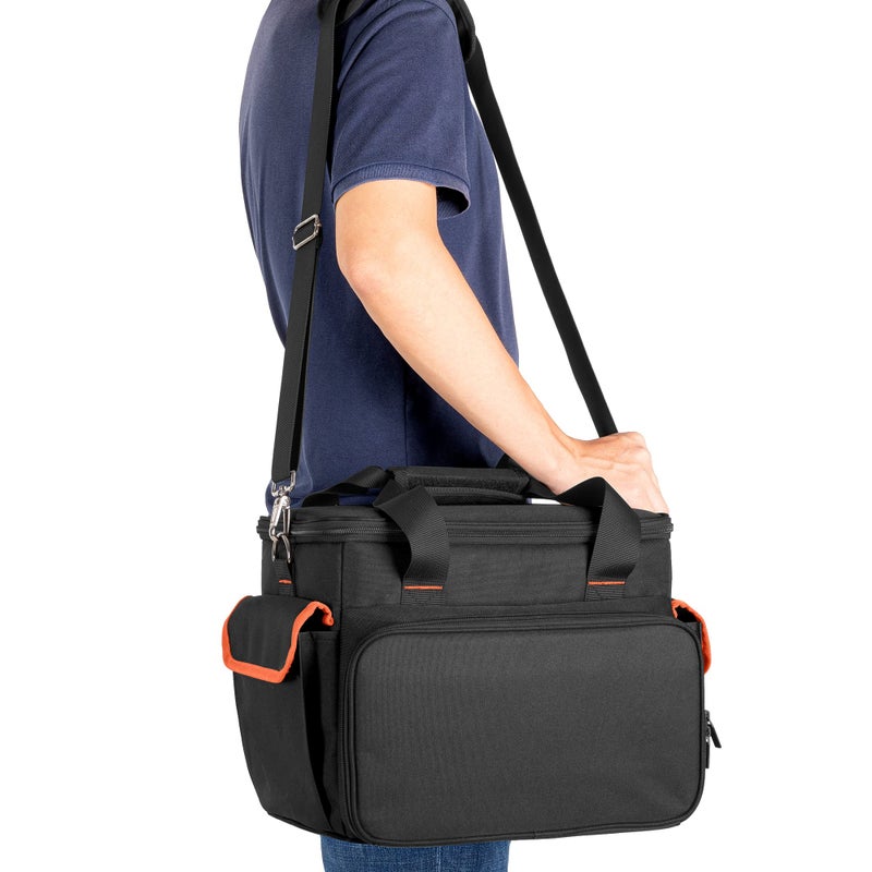 Trunab Carrying Case Compatible with ECOFLOW River/River 2/River Pro, Storage Bag with Waterproof Bottom and Front Pockets for Charging Cable and Accessories - Image 5