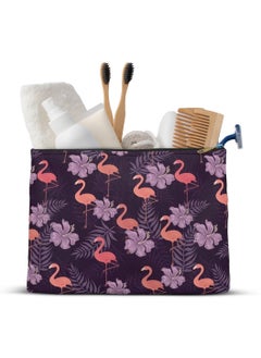 Tediline Makeup Pouch With Zipper, Printed Flamingo & Flower Design, 24 X 15 cm, Lightweight Travel Organizer Bag, Durable Cosmetic Bag for Makeup and Toiletries - pzsku/Z06A72BB9E7C470A334B0Z/45/_/1719130109/c3fad3a1-292f-4cfa-a8f9-67a7e27af2bc