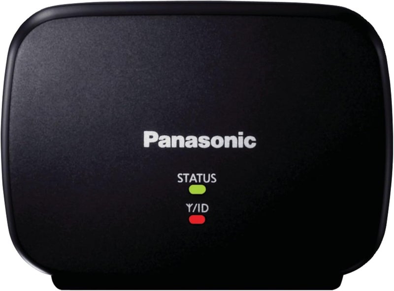 Panasonic KXTGA407B Range Extender for DECT 60 Plus Cordless Phone Systems Landline Telephone Black - Image 1