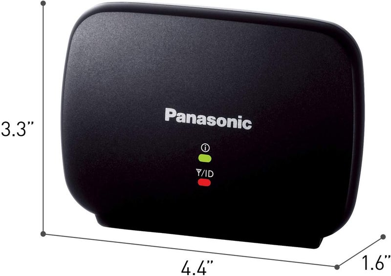 Panasonic KXTGA407B Range Extender for DECT 60 Plus Cordless Phone Systems Landline Telephone Black - Image 3