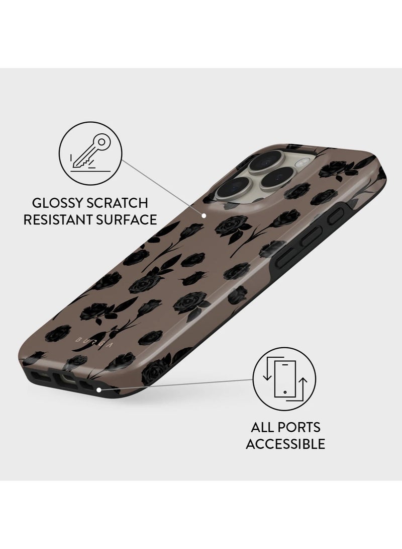 BURGA iPhone 16 Pro Max Case, 2 Piece Hard Shell + TPU Silicone Interior, Shock Absorption, All Port Accessible, Raised Bezel For Screen & Camera Protection, Never Fading HQ Print,Goddess - Image 3