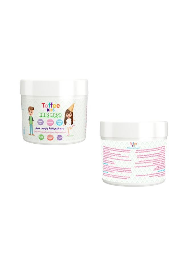 Toffee Kids Hair Mask for Kids - Olive Oil, Deep Hydration | 300 ML - Image 3
