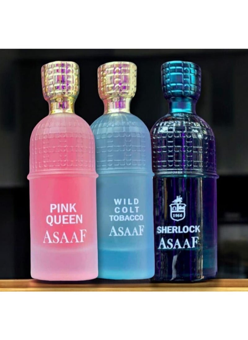 ASAAF - Bdayel Assaf perfume set consisting of 3 pieces with attractive scents - Image 1