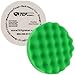 TCP Global TCP Global 8" Green Waffle Fine Foam Buffing Grip Pad Final Cut Polish Finishing - Hook & Loop  - Image 2