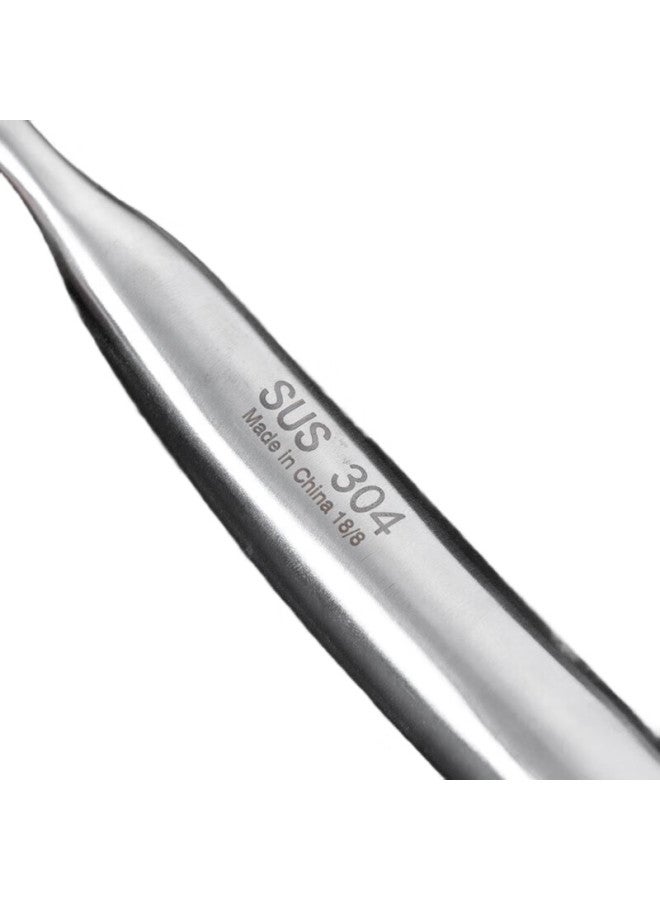 Onlycook 304 Stainless Steel Strainer, Large Dumpling Skimmer, Deep-Frying Filter, Kitchen Slotted Spoon, Thickened Long-Handled Large Ladle - Image 1