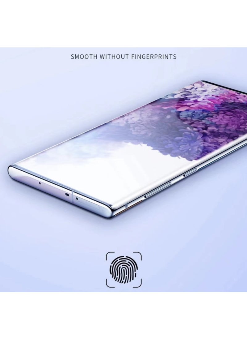 UV Liquid Glue Full Coverage Tempered Glass Screen Protector For Infinix Zero 30 - Clear