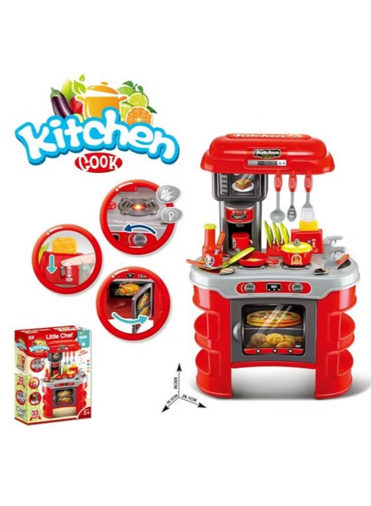 Kitchen Talented Chef With All Tools