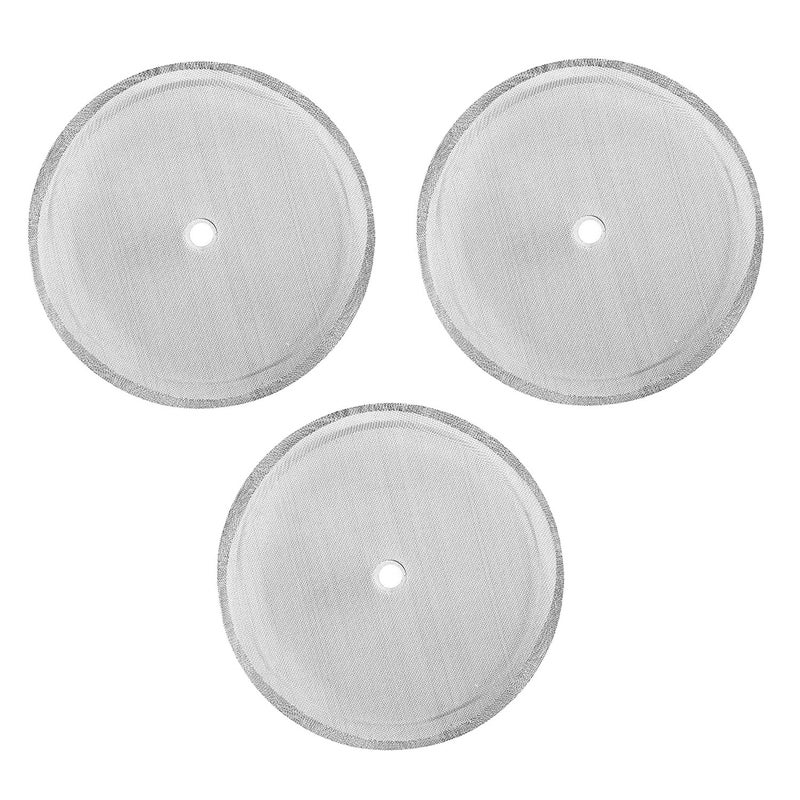 TKMOS 6 Packs French Press Replacement Filters Mesh Screen, 4 Inch Stainless Steel Mesh Replacements for 1000 ml / 34 oz / 8 cup French Press - Image 2