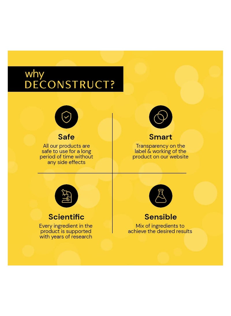 Deconstruct - Deconstruct Brightening Lip Balm with SPF 30 | For Dark, Pigmented, Dry, Flaky Lips | Brightens Pigmented Lips | Vitamin C for Dark Lips | SPF 30 for Sun Damage and Discoloration | Lip Balm for Glossy Buttery Soft Pink Lips | For Women & Men - (4 gm) - Image 1