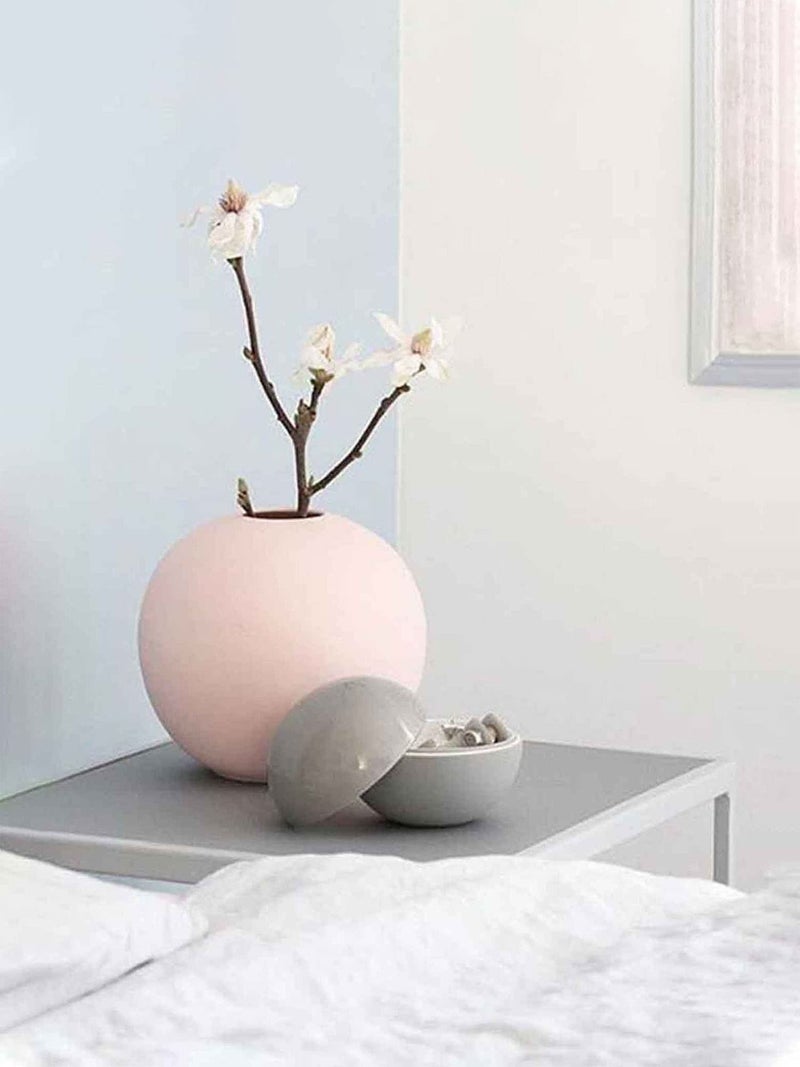 Purezento Cooee Beautiful Ceramic Decorative Vases with Unique Quality for Home Decor, Center Table, Flowers Pot,Bedroom Side Corners,Living Room Decoration,and Party Centerpieces(Pink Color) - Image 5
