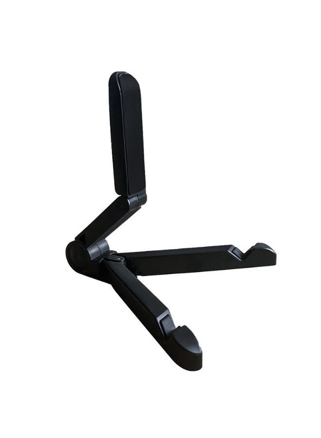 Portable Monitor Stand & Tablet Stand Holder Adjustable, Portable, Foldable, Light-Weight Compatible with 4 to 10 Inches Most Tablets and Smart Phones - Image 1