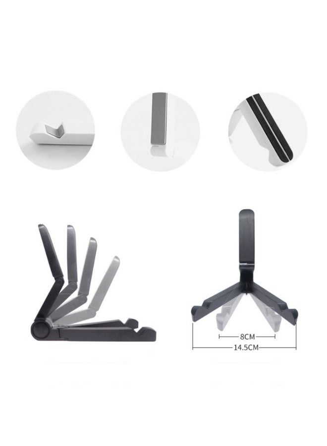 Portable Monitor Stand & Tablet Stand Holder Adjustable, Portable, Foldable, Light-Weight Compatible with 4 to 10 Inches Most Tablets and Smart Phones - Image 3