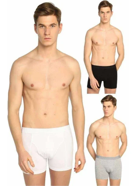 Tutku Passion Package 6 Pcs 0114 Lycra Men's Boxer