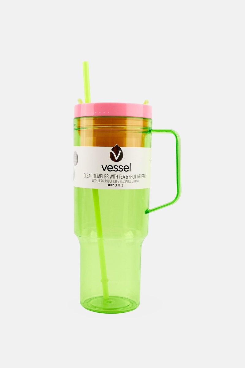 VESSEL Tumbler With Tea Fruit In Fuser With Handle 1,18L, Assorted - Image 1