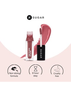 SUGAR Cosmetics Time To Shine - Lip Gloss - 02 Velma Pinkley (Pink Nude) - 4.5 gms - High Shine Lip Gloss with Jojoba Oil  - Image 2