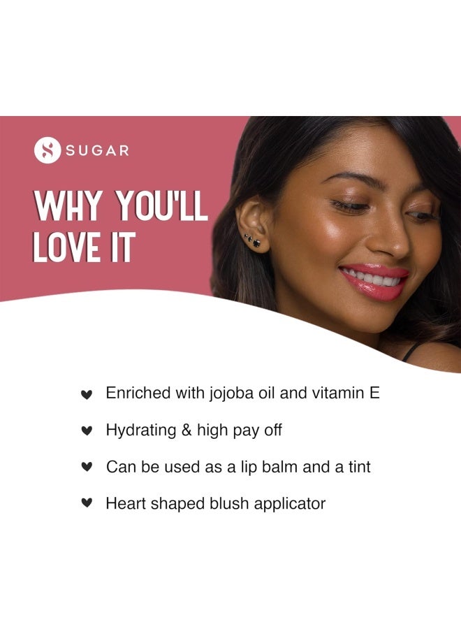 شوجر كوزماتيكس ملمع شفاه وقت اللمعان - فيلما بينكلي وردي نيود - ٤.٥ جرام - ملمع شفاه عالي اللمعان بزيت الجوجوبا - Image 4