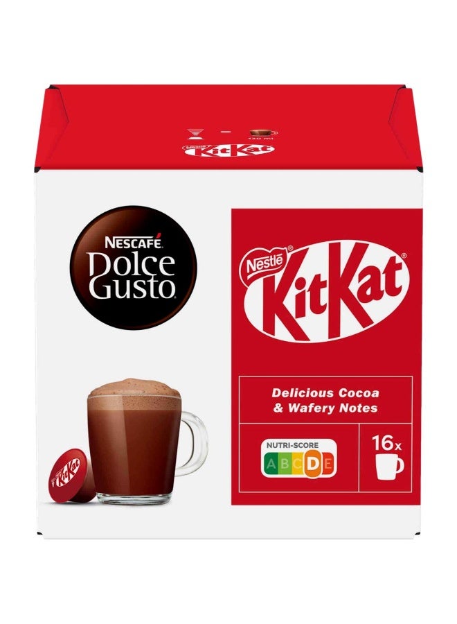 دولسي قوستو كبسولات نسكافيه كيت كات شوكولاتة ساخنة – 16 كبسولة - Image 1