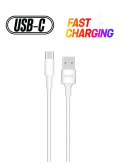 Xcell X.CELL AC1.5 USB-A TO TYPE C CABLE WHT  - Image 1