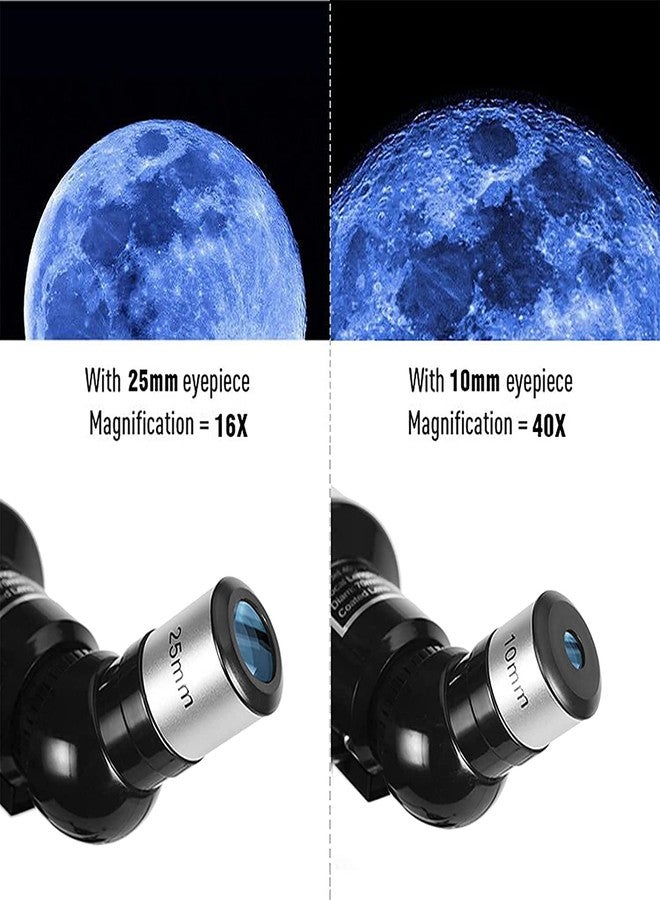 Ostin Telescope, Telescopes for Adults, 70mm Aperture 400mm AZ Travel Telescope, for Astronomy Beginners - with Tripod, Carry Bag, Phone Adapter - Image 3