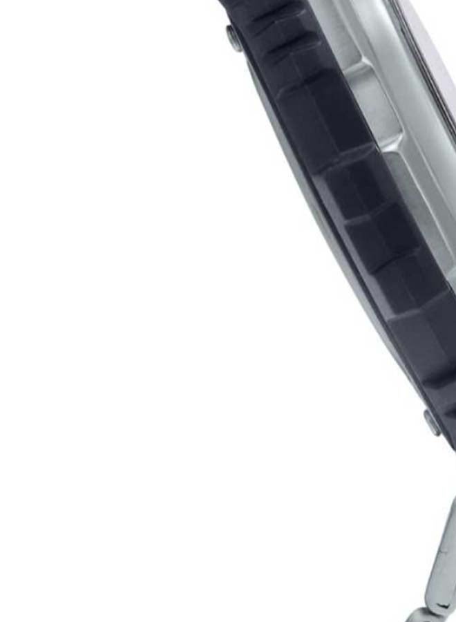 كاسيو ساعة يد كوارتز إلومينيتور بعقارب وسوار من الإستانلس ستيل طراز MWA-100HD-1AVDF - مقاس 51 مم - لون أسود رجال - Image 4