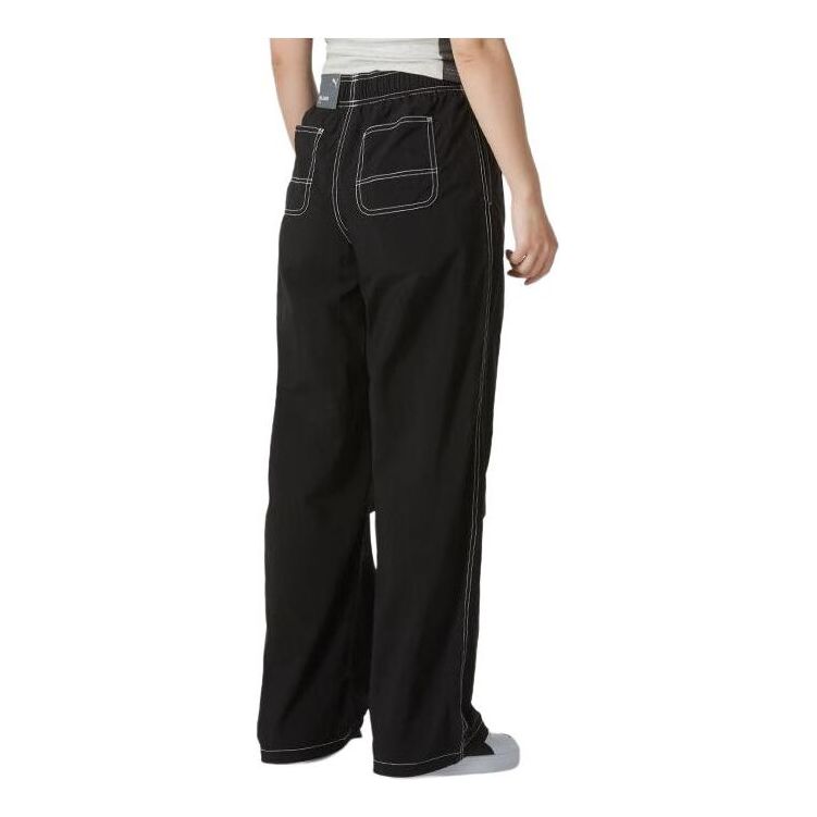 PUMA (WMNS) PUMA CA PRO Pants 'Black' - Image 1