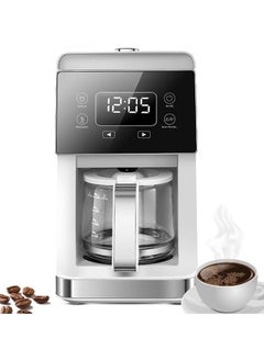 Gerenic American Coffee Maker Drip Coffee Maker 5-10 Cup  with Built-in Grinder 780ml Water Tank Keep Warm Coffee Pot For Coffee Bean/Powder  - Image 1