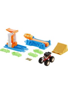 Monster Trucks Launch & Bash Playset With Launcher, 4 Crushed Cars, 1 1:64 Scale Monster Truck, Landing Zone For Stunting, Crashing Action Great Gift For Kids Ages 4 5 6 7 8 - pzsku/Z06A8D42A3DE6A032CEF7Z/45/_/1724128494/4d103890-ef0c-4e1c-a9c4-eb6ffd2eea26