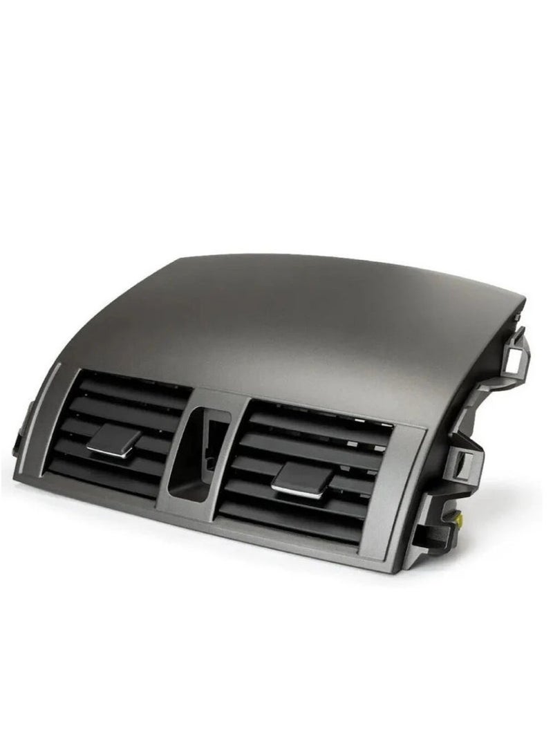 Bukela Center Dash A/C Air Vent Outlet Panel for Toyota Corolla 2008-2013 55663-02060 55670-02160 Car Automotive Replacesment Dashboard Duct Outlet Vent Grille Panel Assembly ABS Black - Image 1